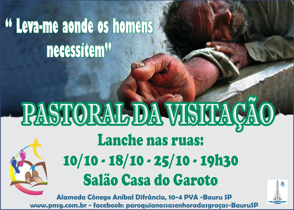 Pastoral Da Visitação | Paróquia Nossa Senhora Das Graças